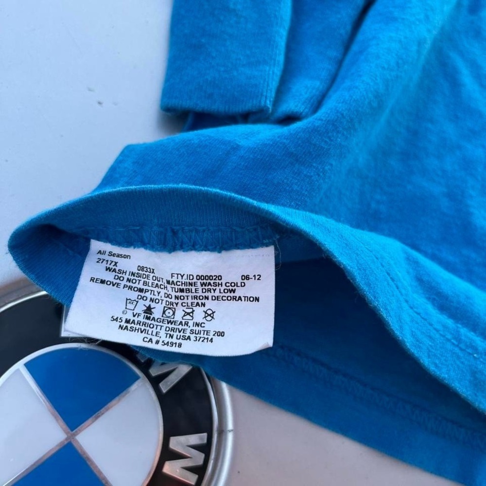Carolina Panthers blue long sleeve shirt - Picture 5 of 6